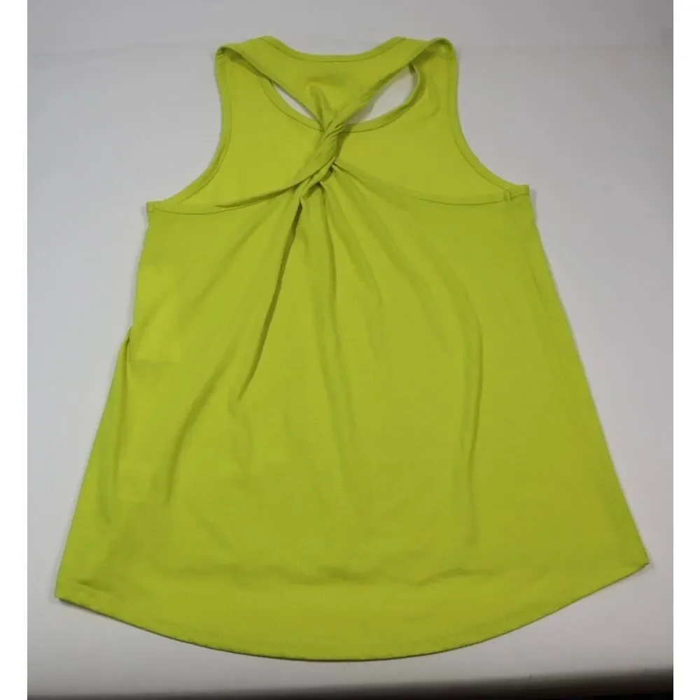 Calvin Klein Performance Girls Sulphur Spring Yellow Tank‎ Size XL